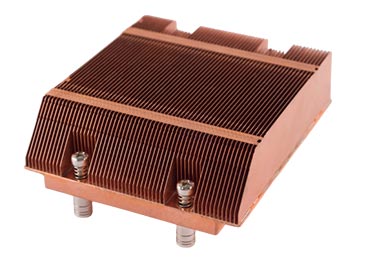 zipper fin heat sink